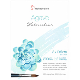 Bloc aquarelle Agave 290g CP 8x10,5 cm dans le groupe Papiers & Blocs / Bloc Artiste / Papier pour aquarelle chez Pen Store (138050)