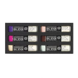 Oil Stick Mini 6 couleurs Light tones Portrait dans le groupe Matériels d'artistes / Craie et Graphite / Bâtonnets d’huile solide chez Pen Store (138057)
