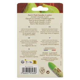 Pastel à l’huile Pears Duo 5 ml 6 couleurs dans le groupe Matériels d'artistes / Couleurs de l'artiste / Pastels / Pastels à l'huile chez Pen Store (138064)