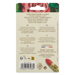 Pastel à l’huile Rose in bloom 5 ml 6 couleurs dans le groupe Matériels d'artistes / Couleurs de l'artiste / Pastels / Pastels à l'huile chez Pen Store (138065)