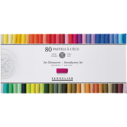 Demi-pastels tendres à l'écu 80 couleurs dans le groupe Matériels d'artistes / Craie et Graphite / Craies pastel chez Pen Store (138072)