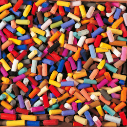 Demi-pastels tendres à l'écu 80 couleurs dans le groupe Matériels d'artistes / Craie et Graphite / Craies pastel chez Pen Store (138072)