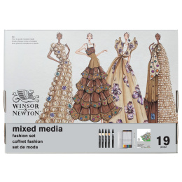 Mixed Media Set Fashion 19 pièces dans le groupe Stylos / Crayons d'artistes / Feutres d'illustrations chez Pen Store (138078)