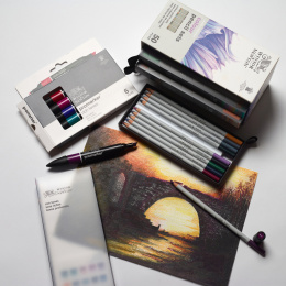 Studio Collection Crayons de couleurs Lot de 50 dans le groupe Matériels d'artistes / Set Artiste / Colored pencils in sets chez Pen Store (138082)