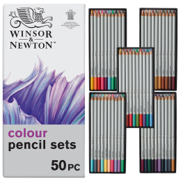 Studio Collection Crayons de couleurs Lot de 50 dans le groupe Matériels d'artistes / Set Artiste / Colored pencils in sets chez Pen Store (138082)