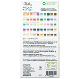Studio Collection Crayons de couleurs Lot de 50 dans le groupe Matériels d'artistes / Set Artiste / Colored pencils in sets chez Pen Store (138082)