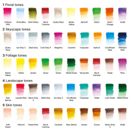 Studio Collection Crayons aquarellables Box Lot de 50 dans le groupe Stylos / Crayons d'artistes / Crayons aquarellables chez Pen Store (138083)