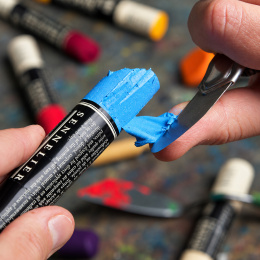 Oil Stick Coffret en bois 12 couleurs + accessoires dans le groupe Matériels d'artistes / Craie et Graphite / Bâtonnets d’huile solide chez Pen Store (138092)