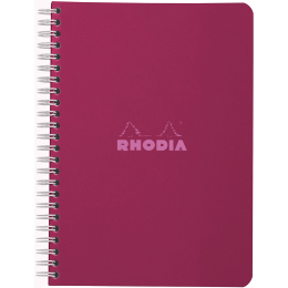 Notebook Spiral Plum A5 à lignes dans le groupe Papiers & Blocs / Écrire et consigner / Blocs-notes chez Pen Store (138116)