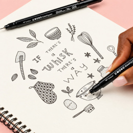Feutres fins MONO Drawing Fine Set de 4 dans le groupe Stylos / Écrire / Feutres Fineliners chez Pen Store (138132)