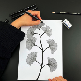 Feutres fins MONO Drawing Bold Set de 4 dans le groupe Stylos / Écrire / Feutres Fineliners chez Pen Store (138133)