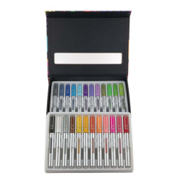 Dual Marker Pastel Set de 48 dans le groupe Stylos / Crayons d'artistes / Marqueurs acryliques chez Pen Store (138229)