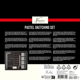 Esquisse & Dessin Set de 30 dans le groupe Matériels d'artistes / Craie et Graphite / Fusain et crayons fusains chez Pen Store (138231)