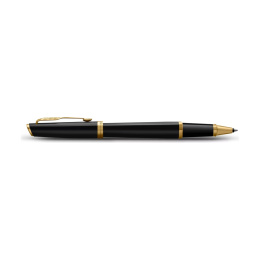 Meridian Matte Black/Gold Rollerball dans le groupe Stylos / Stylo haute de gamme / Roller chez Pen Store (138301)