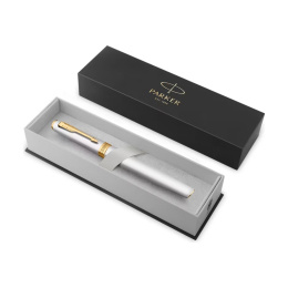 Meridian Chrome/Gold Rollerball dans le groupe Stylos / Stylo haute de gamme / Roller chez Pen Store (138305)