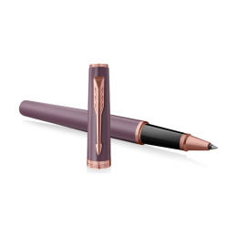 Meridian Purple/Pink Gold Rollerball dans le groupe Stylos / Stylo haute de gamme / Roller chez Pen Store (138321)