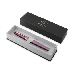 Meridian Purple/Pink Gold Rollerball dans le groupe Stylos / Stylo haute de gamme / Roller chez Pen Store (138321)