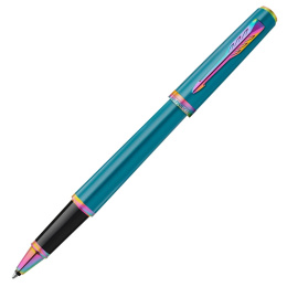 Meridian Teal/Rainbow Rollerball dans le groupe Stylos / Stylo haute de gamme / Roller chez Pen Store (138329)