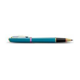 Meridian Teal/Rainbow Rollerball dans le groupe Stylos / Stylo haute de gamme / Roller chez Pen Store (138329)