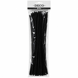 Fil chenile 30 cm paquet de 25 Noir dans le groupe Loisirs créatifs / Former / Fil Chenile chez Pen Store (138371)