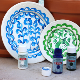 Peinture sur Verre et Porcelaine Transparente 50 ml dans le groupe Loisirs créatifs / Couleurs / Peinture sur verre et céramique chez Pen Store (138418_r)
