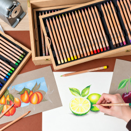 Luminance 6901 Coffret en bois 100 couleurs dans le groupe Stylos / Crayons d'artistes / Crayons de couleurs chez Pen Store (138427)