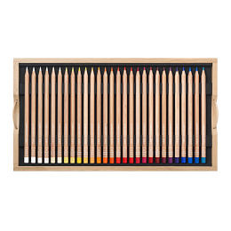 Luminance 6901 Coffret en bois 100 couleurs dans le groupe Stylos / Crayons d'artistes / Crayons de couleurs chez Pen Store (138427)