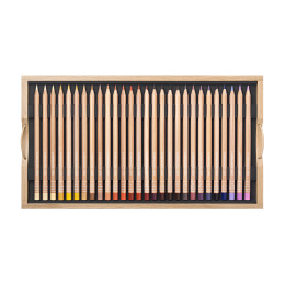 Luminance 6901 Coffret en bois 100 couleurs dans le groupe Stylos / Crayons d'artistes / Crayons de couleurs chez Pen Store (138427)